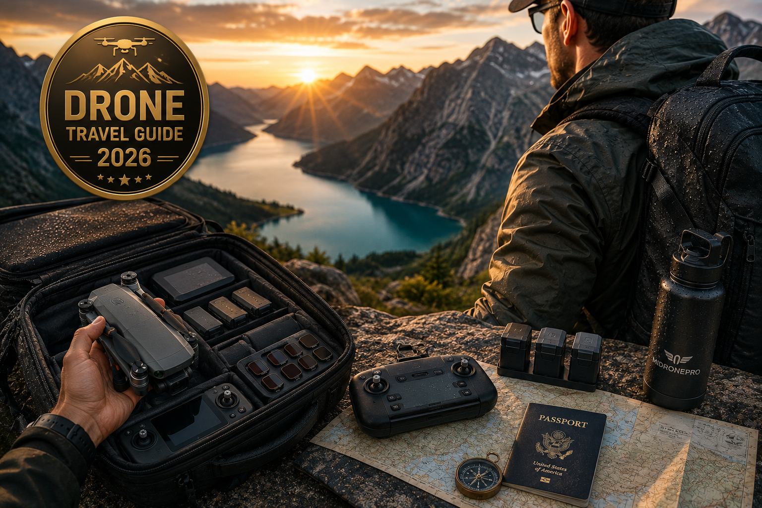 Drone Travel Guide (2026): Fly Safely Around the World | MidronePro