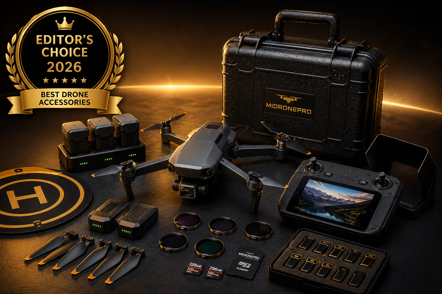 Best Drone Accessories (2026): Must-Have Gear for Every Pilot | MidronePro