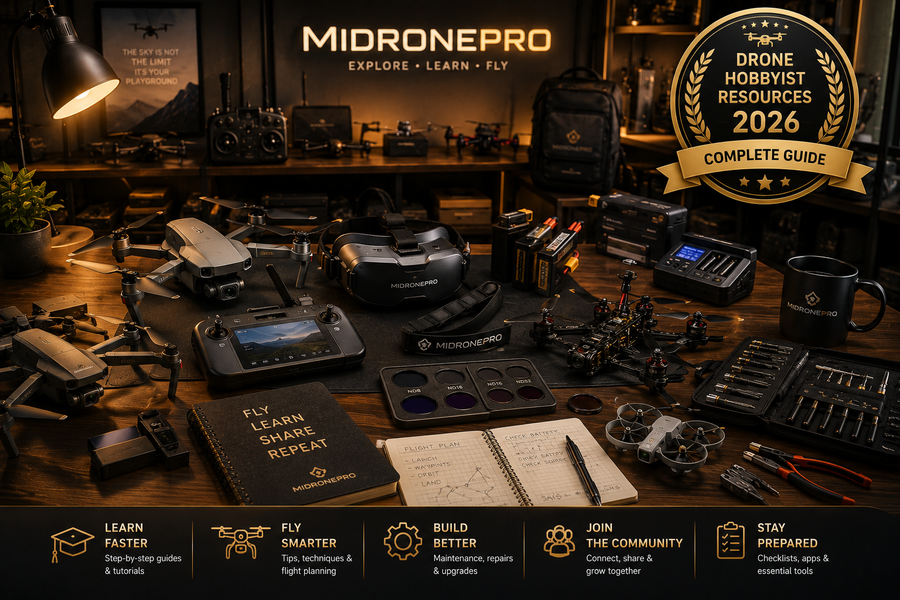 Best Drone Hobbyist Resources (2026) | Complete Guide | MidronePro