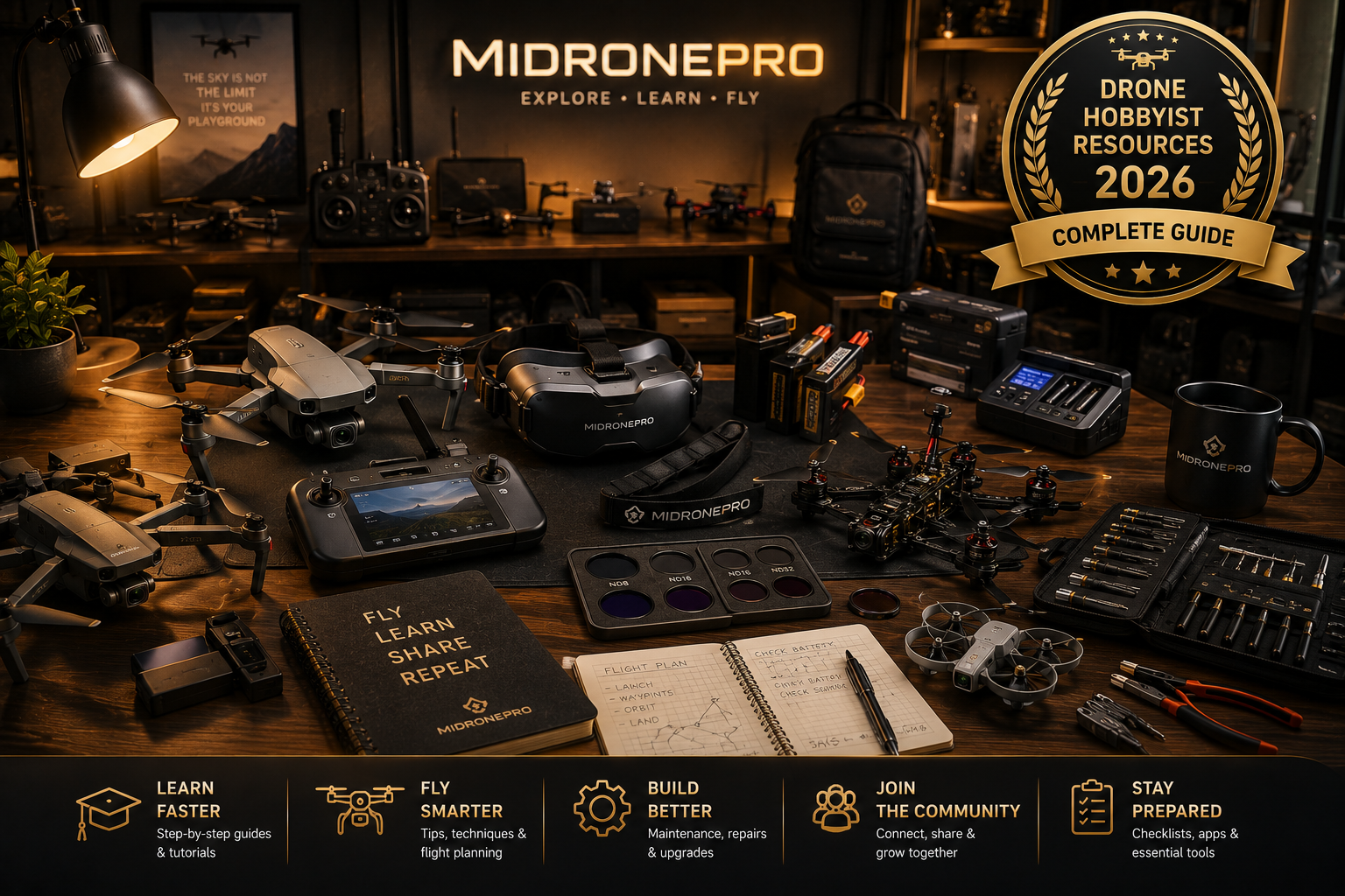 Best Drone Hobbyist Resources (2026) | Complete Guide | MidronePro