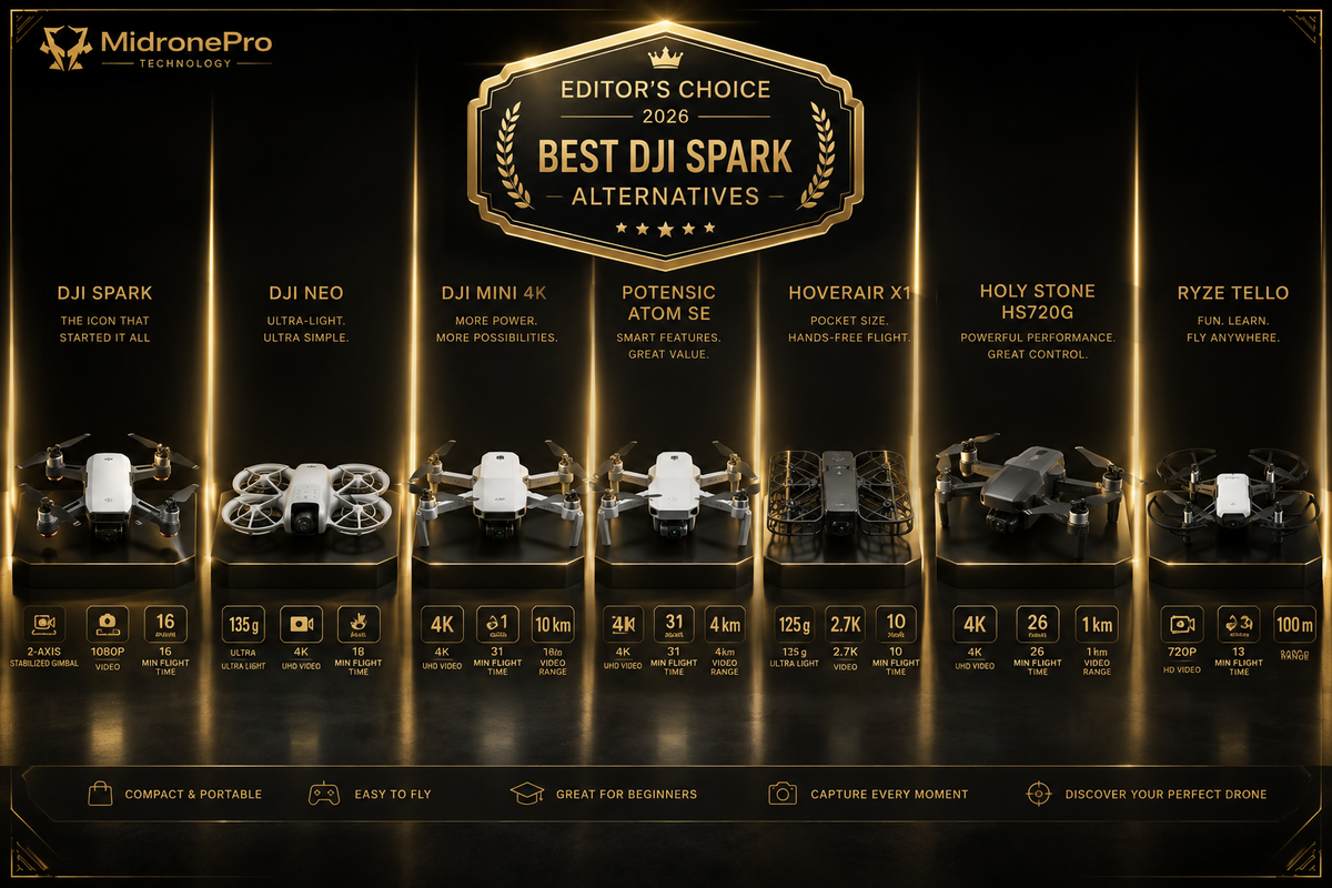 Best DJI Spark Alternatives (2026)