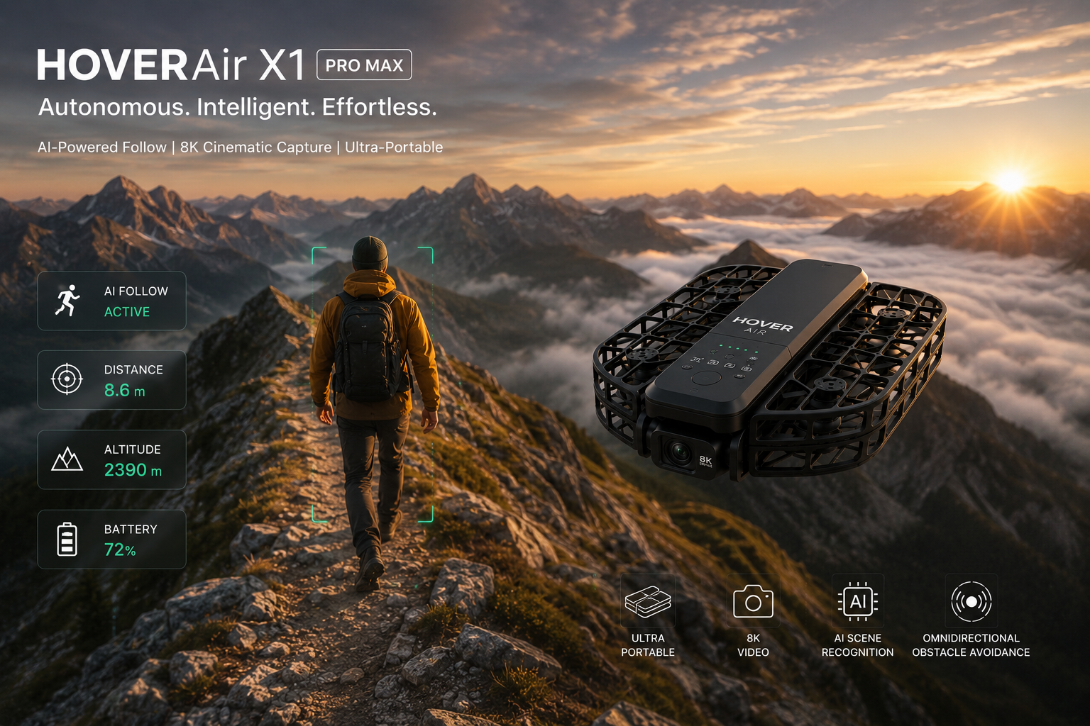 HoverAir X1 Pro Max Review (2026): The Ultimate AI Self-Flying Camera Drone