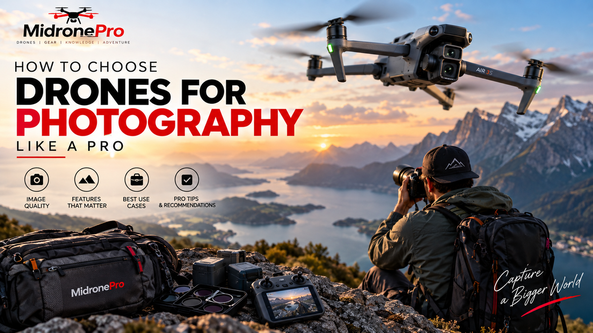 How to Choose Drones for Photography Like a Pro