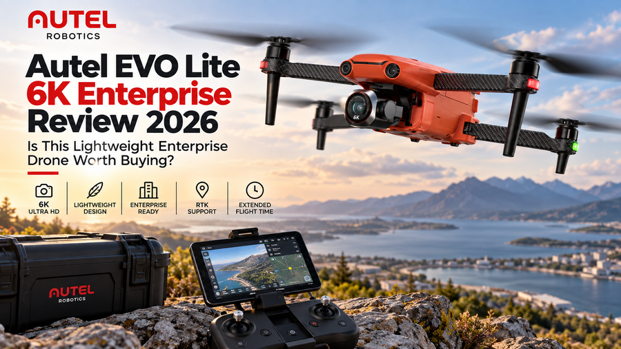 Autel EVO Lite 6K Enterprise professional drone review 2026
