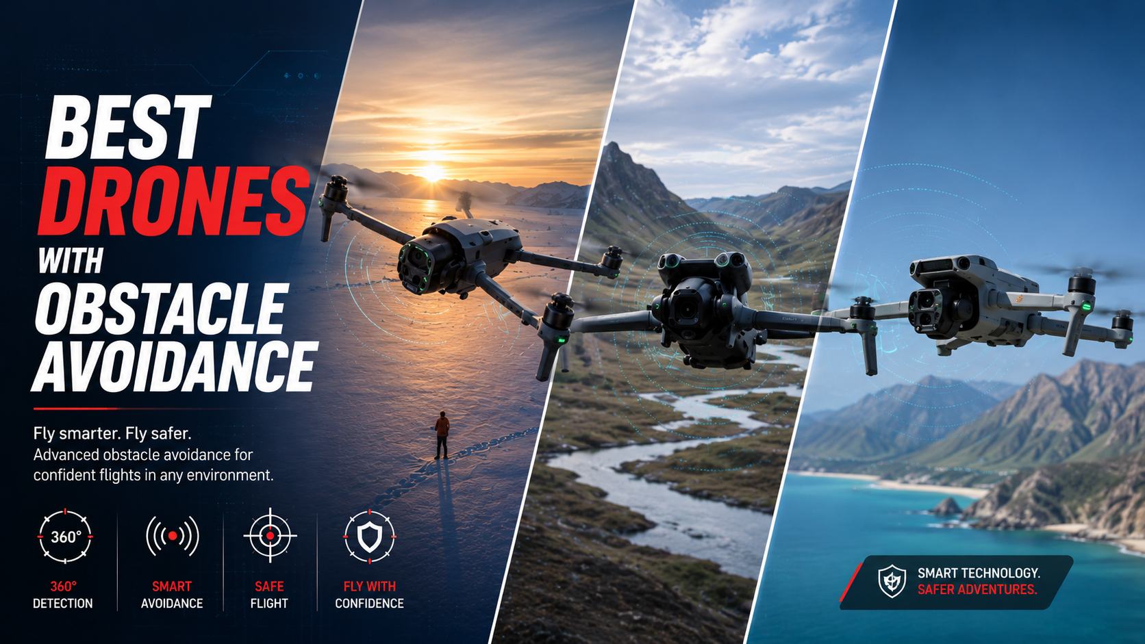 Best drones with obstacle avoidance for aerial photography in 2026