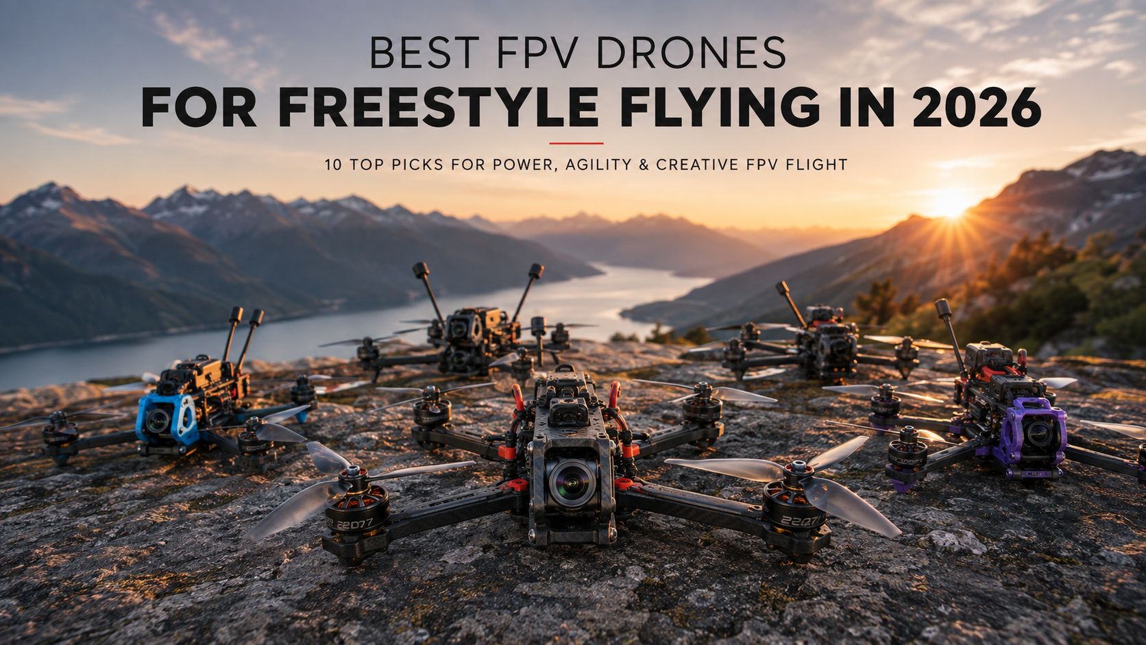 Best FPV drones for freestyle flying in 2026