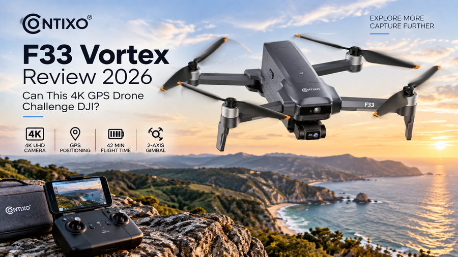 Contixo F33 Vortex drone review