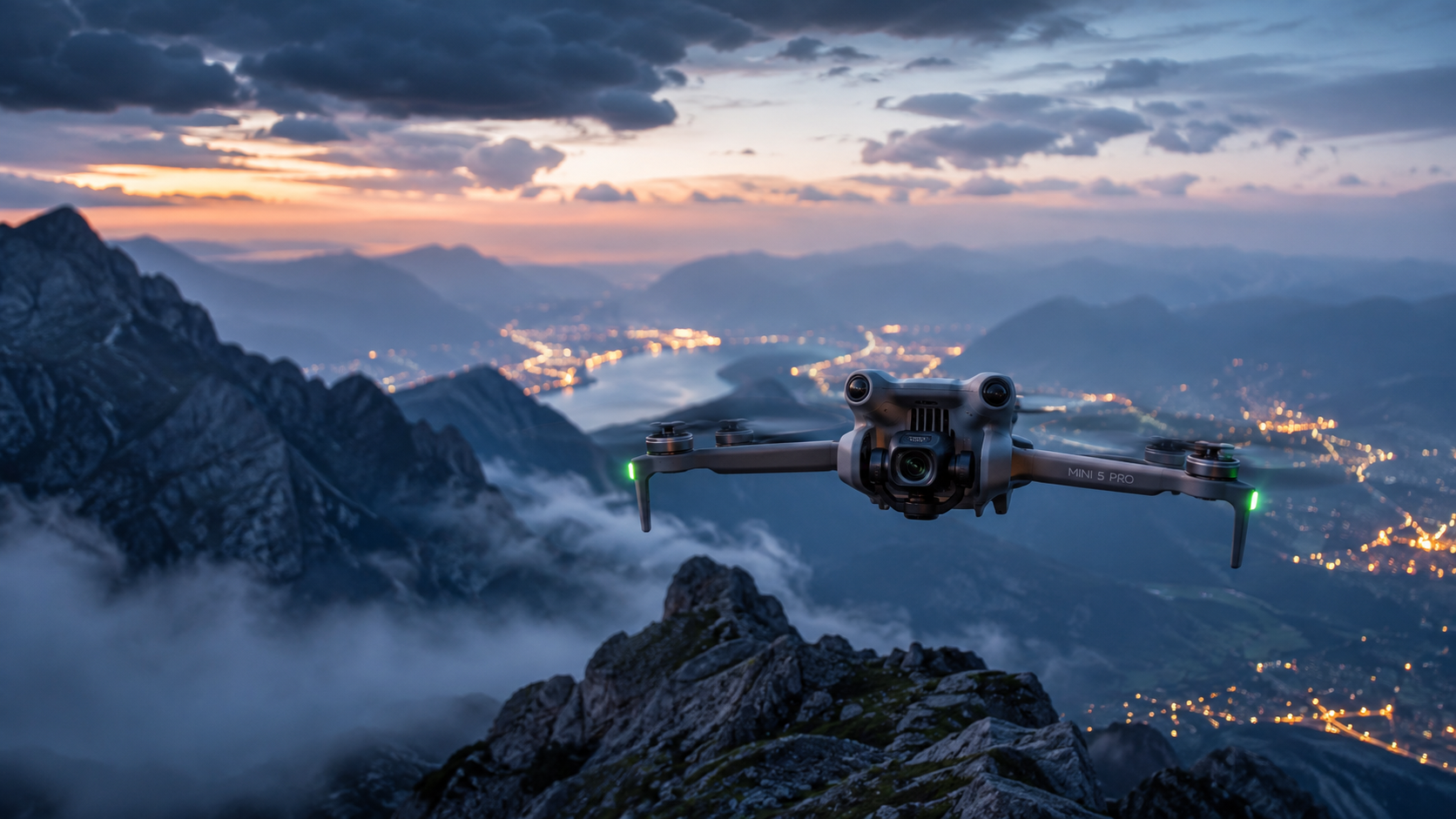 Alt text: DJI Mini 5 Pro drone representing the 2026 review and FCC restrictions