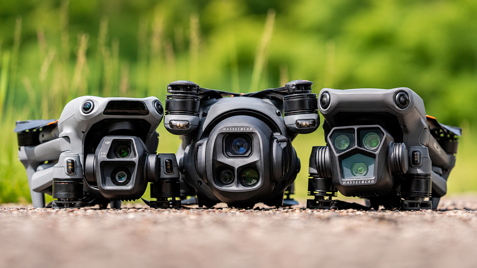 DJI Mini 5 Pro vs Air 3S vs Mavic 4 Pro comparison for 2026