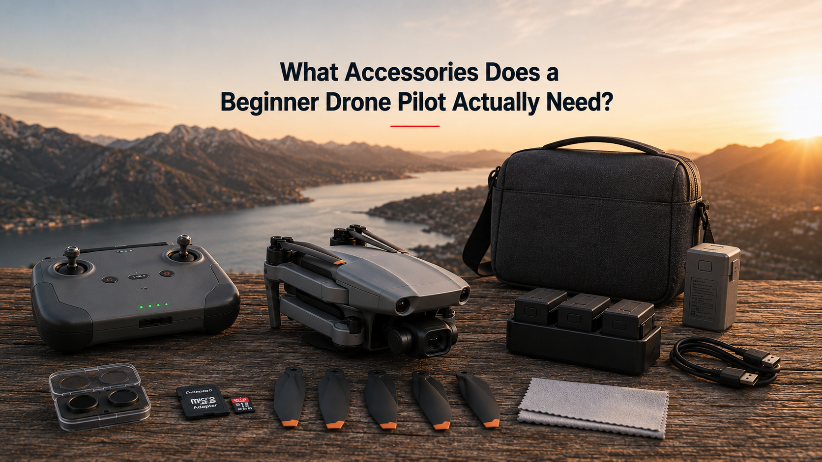 Essential drone accessories for beginners in 2026