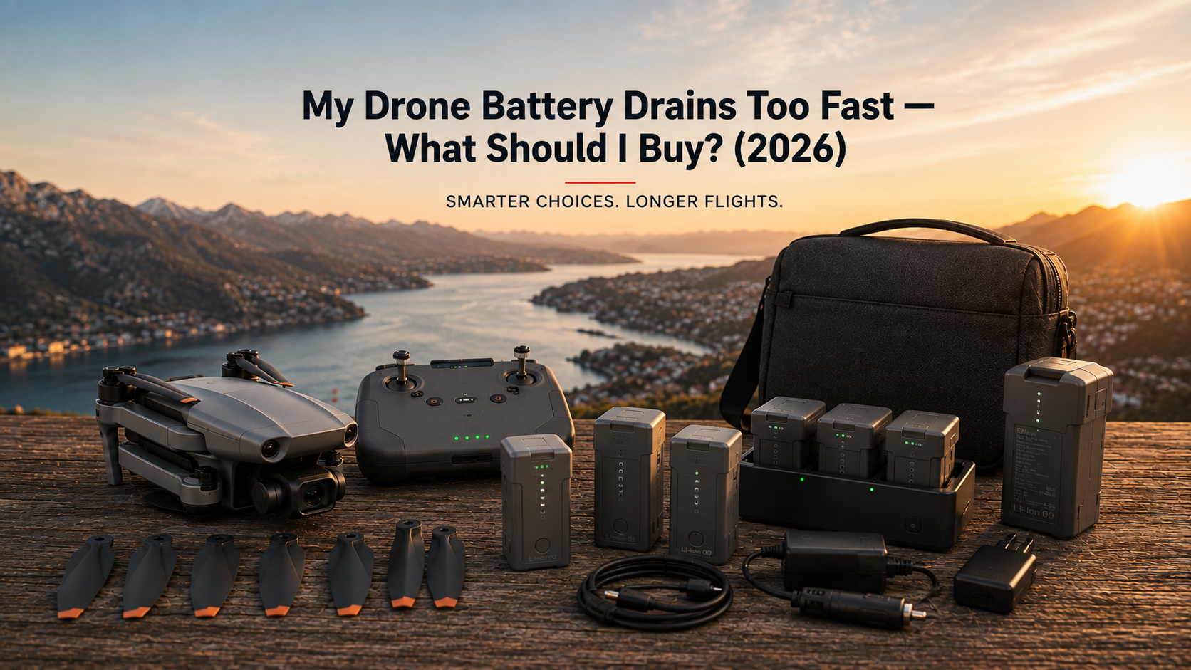 Drone battery draining quickly during outdoor flight