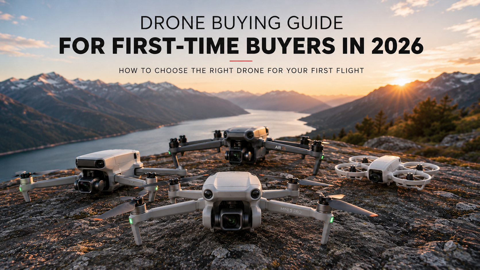Drone buying guide for first-time buyers in 2026