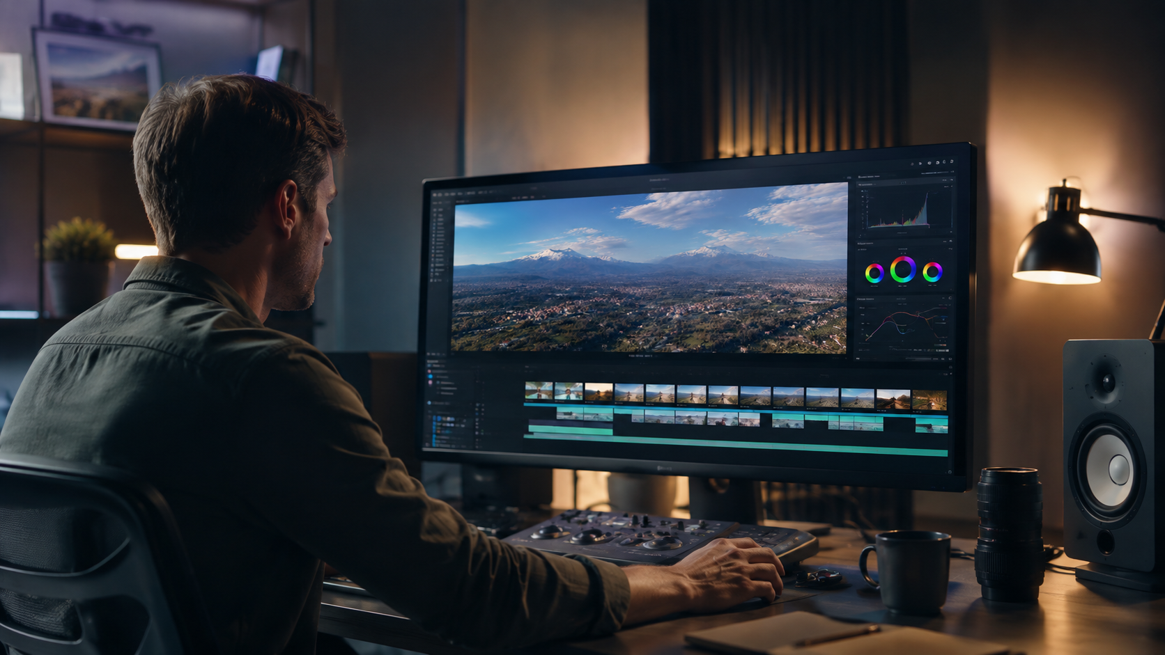 Professional drone video editing workflow in 2026