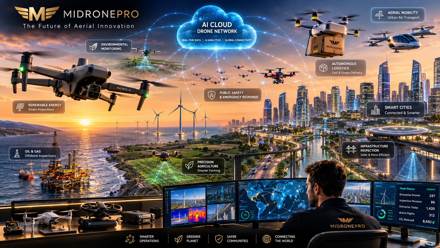 Drone Industry Report – August 2026 | AI, Drone News, Regulations &amp; Market Trends