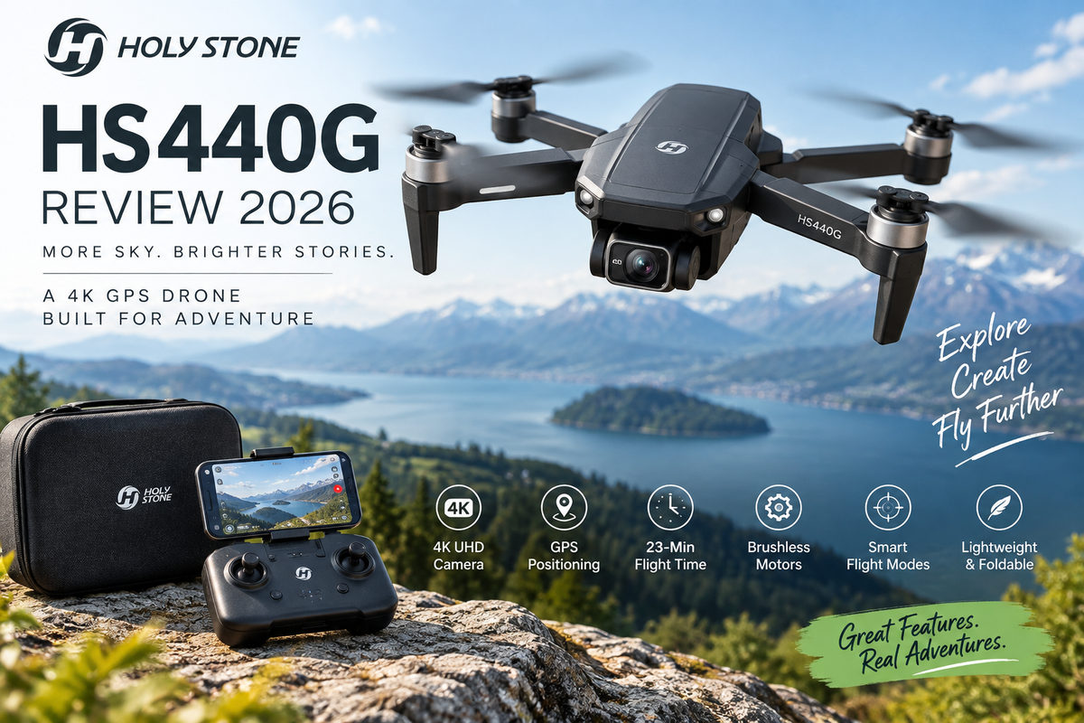 Holy Stone HS440G 4K GPS drone