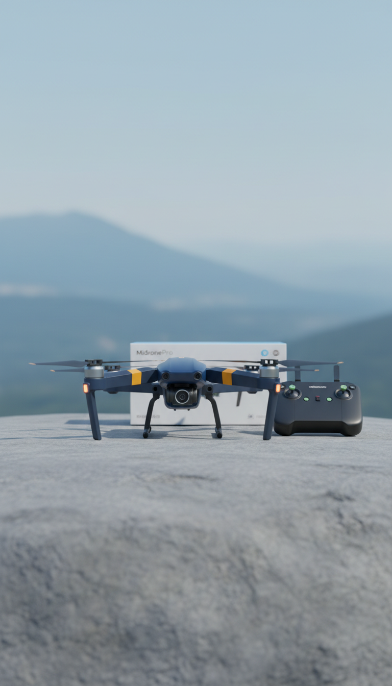 Drone Falcon X con fibra de carbono