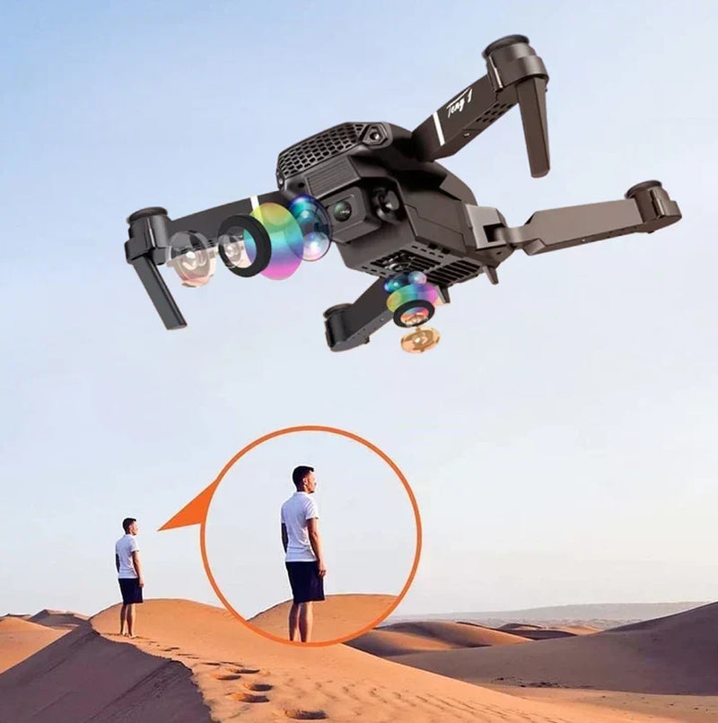Dual 4K Kamera Drone - Skyvista