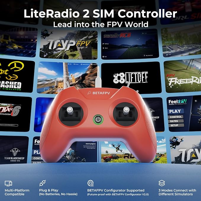 BETAFPV LiteRadio 2 SIM Controller product image 2