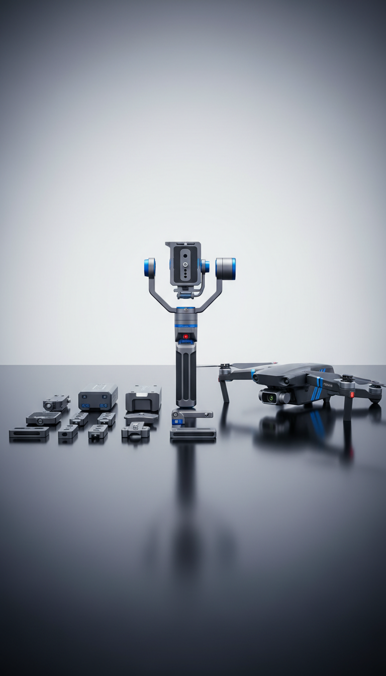 Gimbal modular de aleación para cámara
