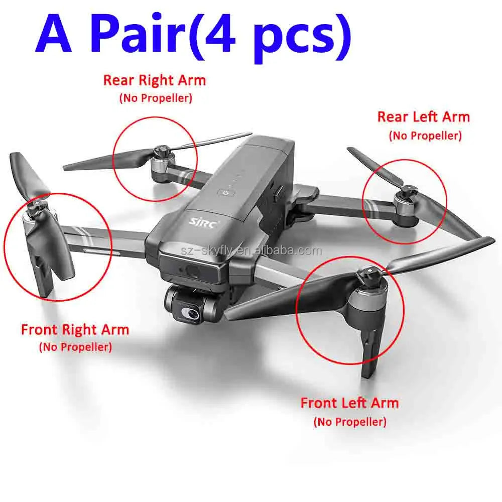 JHD Original SJRC F22 F22S RC Plane Spare Part Arms GPS RC Drone Quadcopter Arm Blades Motor Engines Drone Accessories Accessory