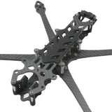 Poisonous Bees 7 Inch 295mm FPV Carbon Fiber Freestyle Frame Kit Wheelbase 295mm Arm 5.0mm Suitable for Long Range Drone