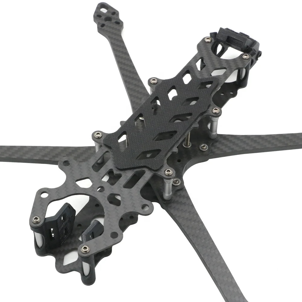Poisonous Bees 7 Inch 295mm FPV Carbon Fiber Freestyle Frame Kit Wheelbase 295mm Arm 5.0mm Suitable for Long Range Drone
