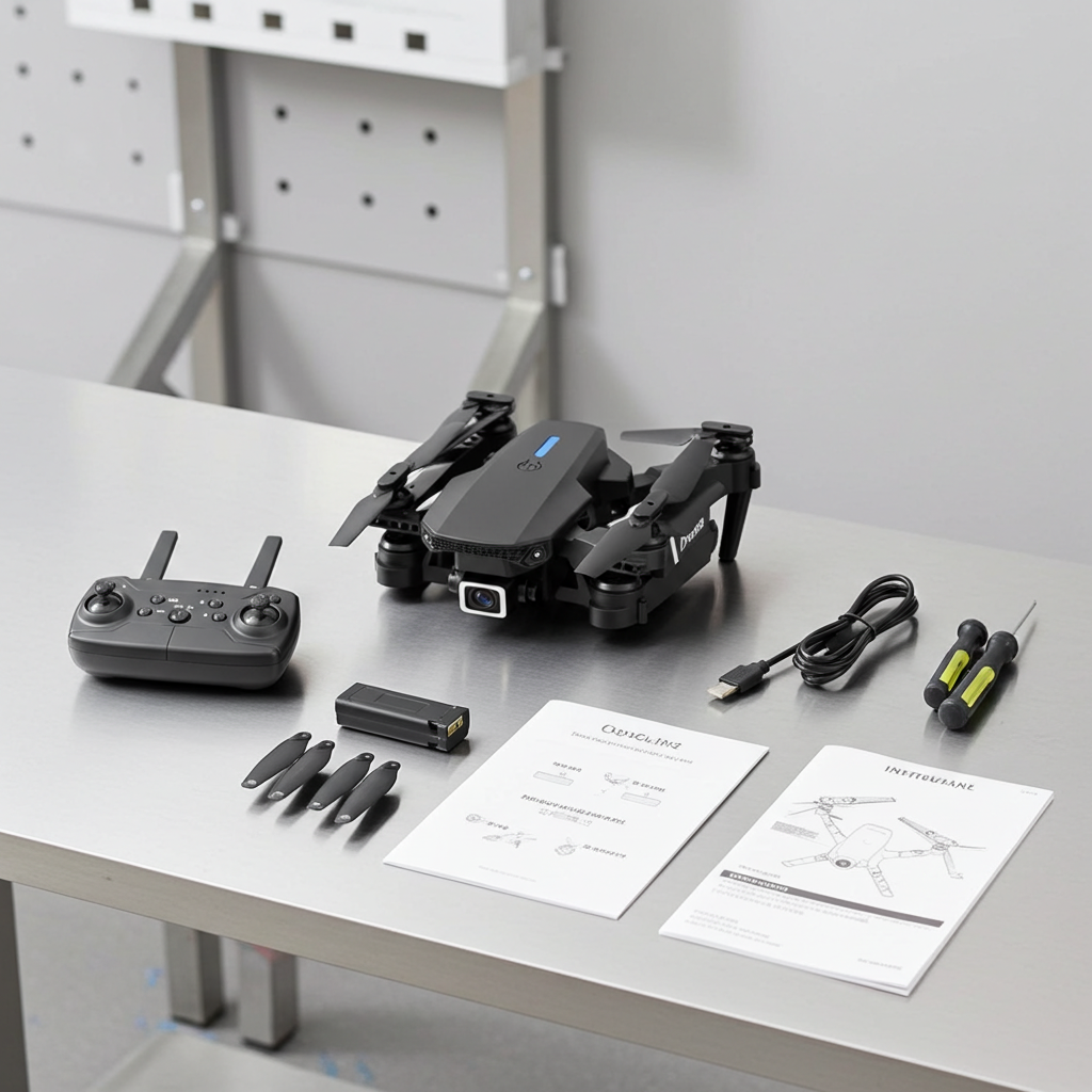 New 2.4GHz RC Foldable Quadcopter Drone with 5G WiFi FPV Camera, Easy Controls & Modular Design