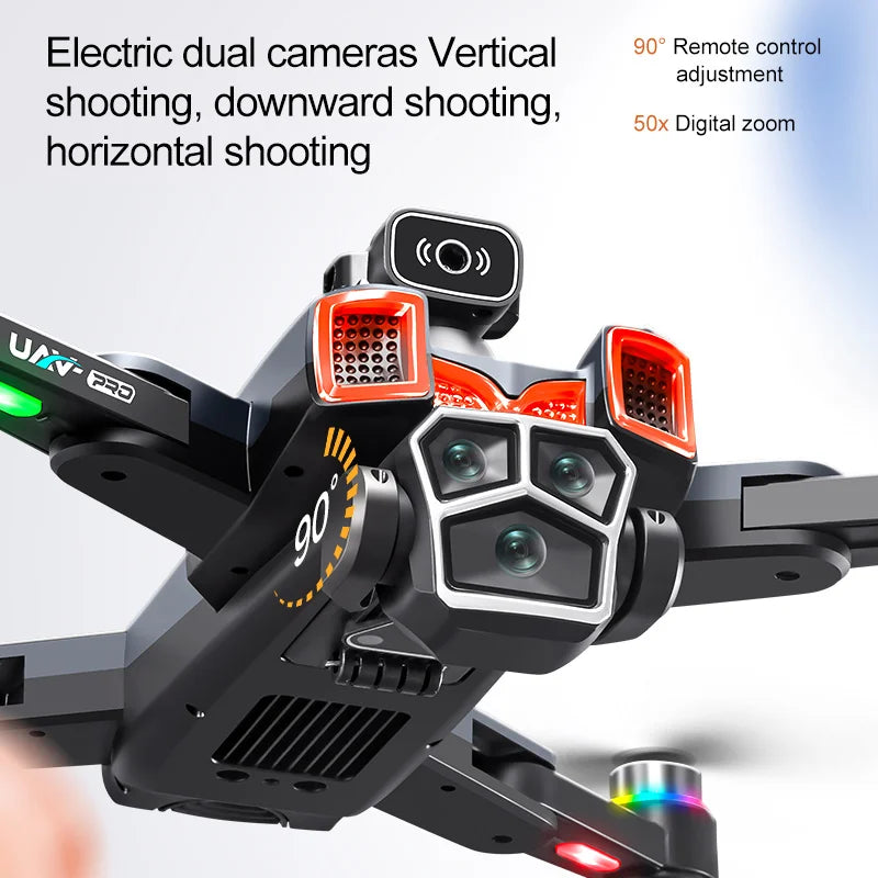 Lenovo A19 Pro Drones 5G WIFI Professinal 8K Camera 360°Angle Optical Flow Localization GPS Brushless Motor RC Quadcopter Dron