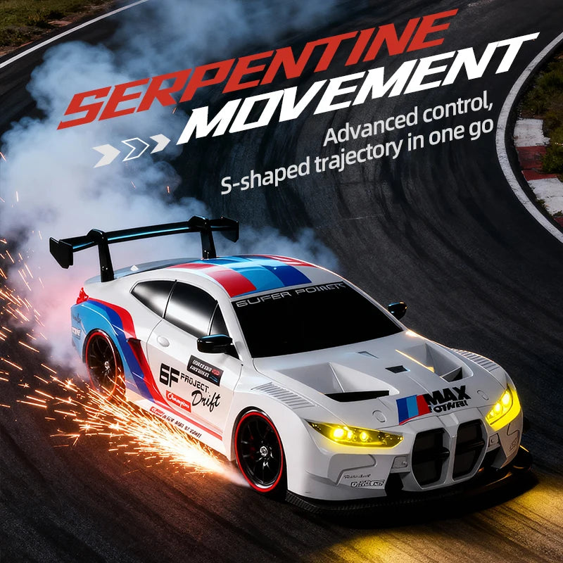 4WD Remote Control Drift Car Full Size 1:24 Mini Remote Control Racing