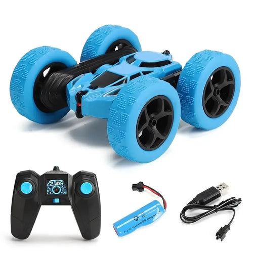 RC Stunt Car Children Double Sided Flip 2.4G Remote Control 360 Deree
