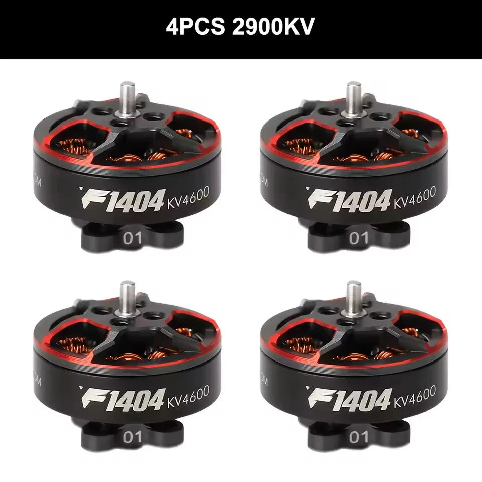 T-Motor F1404 1404 2900 3800 4600KV 3-4S Lipo FPV Brushless Motor 1.5mm Shaft 2.5-4inch Cinewhoop Dutcted RC Racing Drones