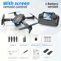 The 2026 Upgraded E88PRO MAX Foldable Drone Features Dual Cameras, Extra Batteries, an 8K Screen for Remote Control, and One-click Return-to-home Functionality. Suitable for Beginners, It's an Ideal Independence Day or Holida