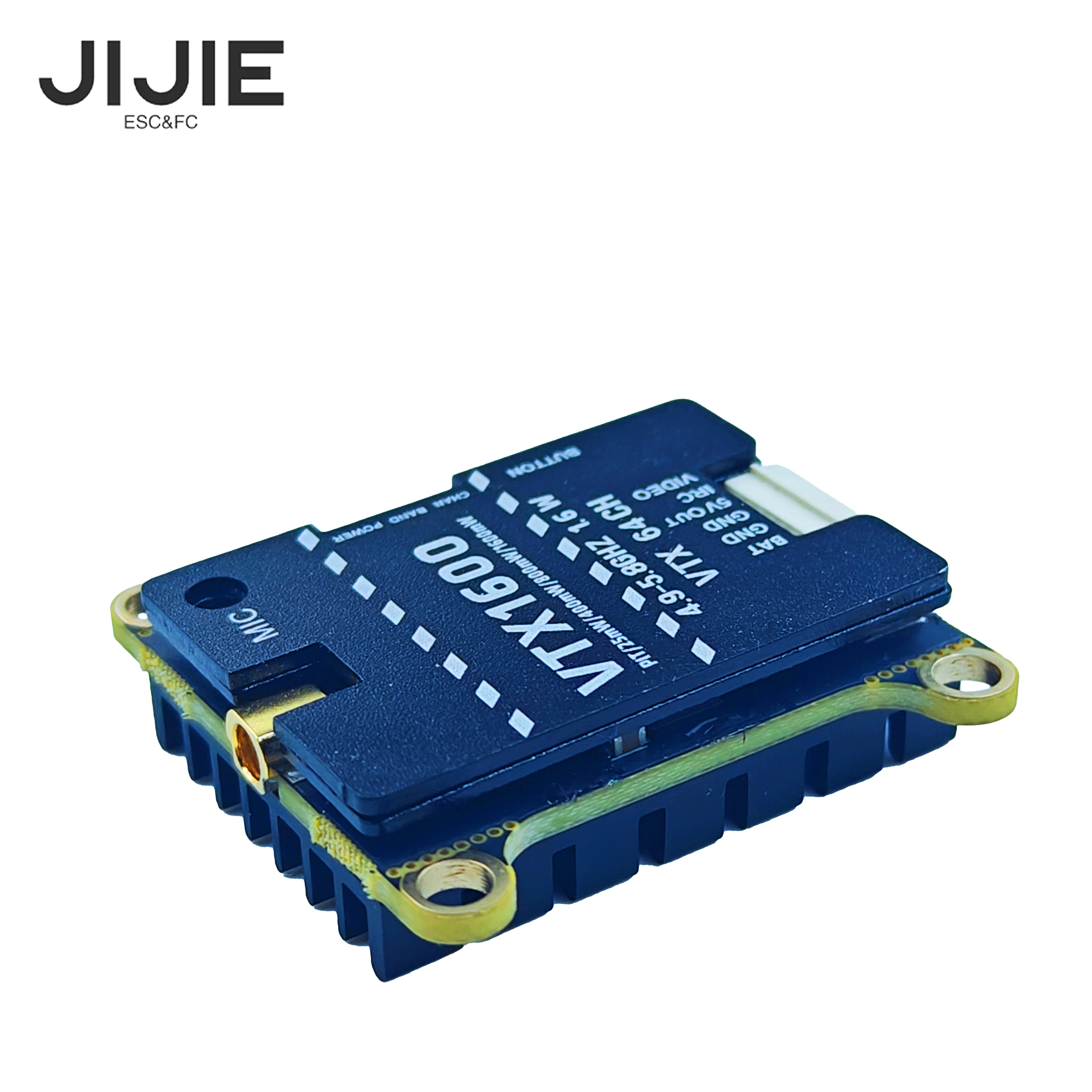 JIJIE Original New 1.6W VTX 2.5W High Power VTX 48CH Digital VTX Video Transmitter for RC FPV Long Range Fixed-wing Drones