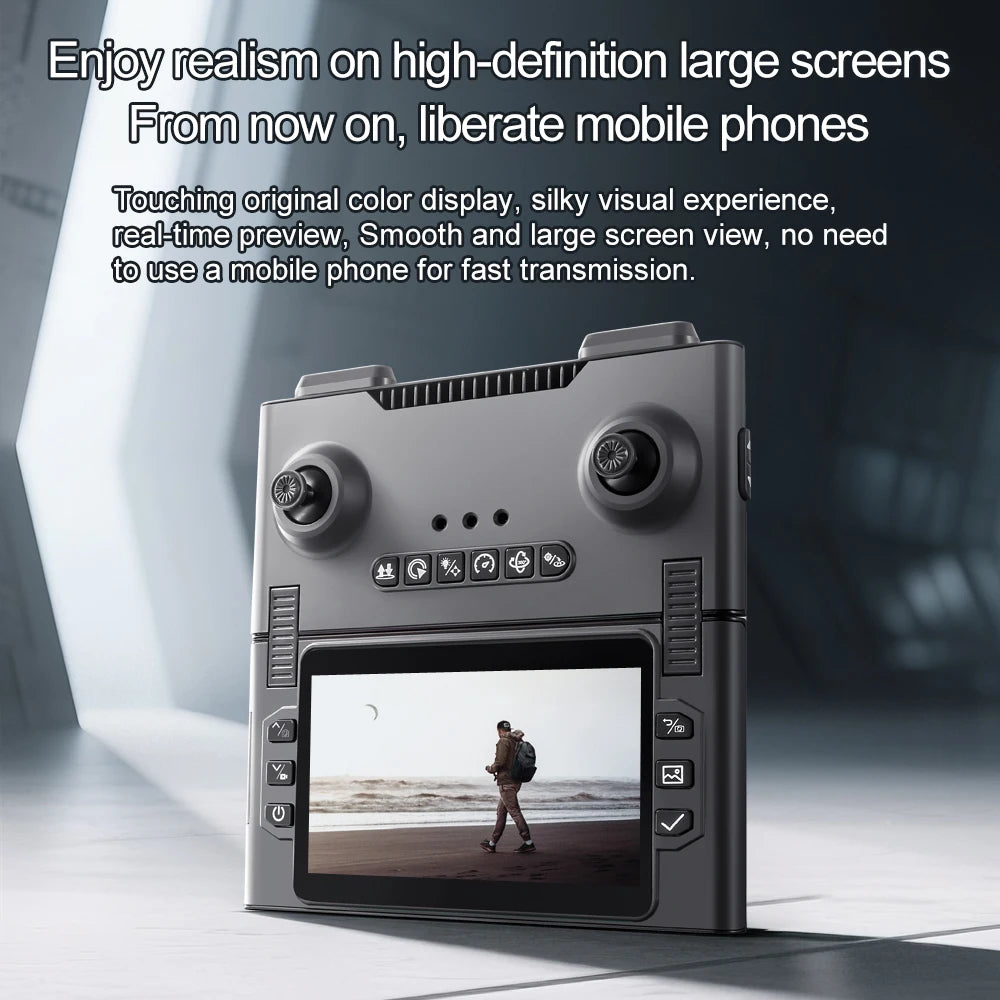M66 Drone HD Folding Remote Control With Camera And Screen 5G