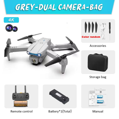 E99Pro HD Professional 4K Aerial Photography Drone Dual Camera WIFI