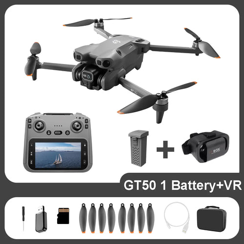 GT50 PRO RC Drone 8K HD Dual Cameras WiFi GPS
