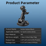 For DJI OSMO Pocket 3 4 Camera Car Mount Adapter Suction Cup Gimbal Camera Car Holder For DJI OSMO Pocket 3 Camera Accessories
