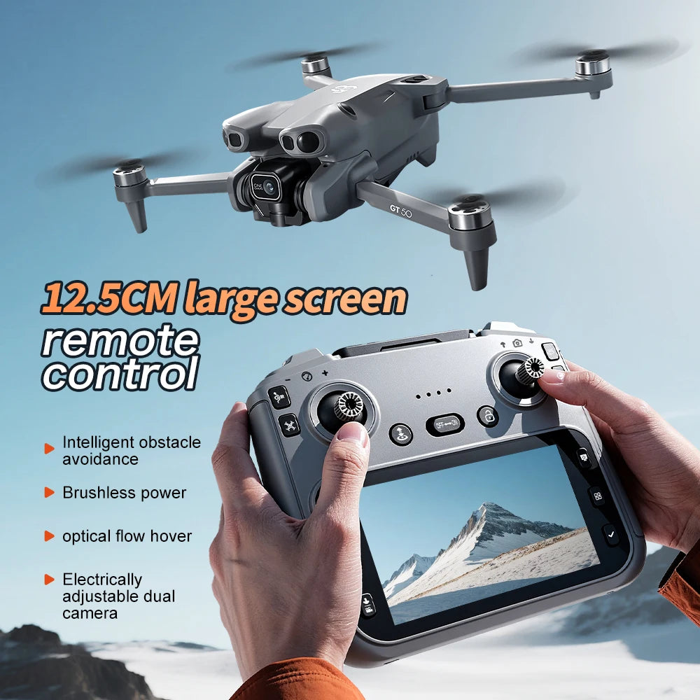 GT50 PRO RC Drone 8K HD Dual Cameras WiFi GPS