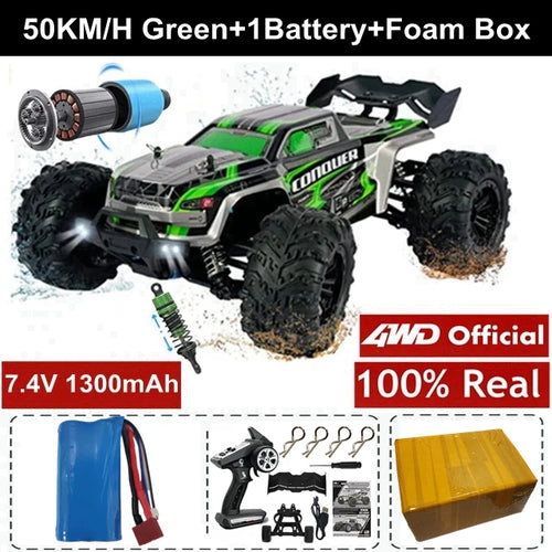 4WD Remote Control Car Off Road 4x4 RC High Speed Truck Super