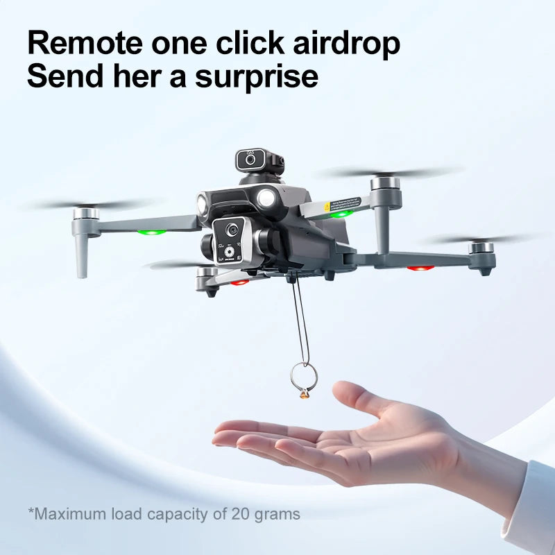New K19 Max GPS Drone Dual Camera 5G FPV Transmission Brushless Remote