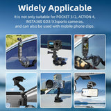 For DJI OSMO Pocket 3 4 Camera Car Mount Adapter Suction Cup Gimbal Camera Car Holder For DJI OSMO Pocket 3 Camera Accessories