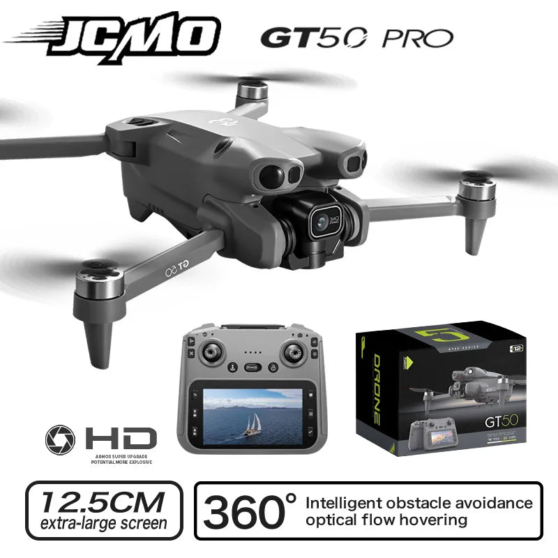 GT50 PRO RC Drone 8K HD Dual Cameras WiFi GPS