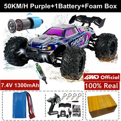 4WD Remote Control Car Off Road 4x4 RC High Speed Truck Super