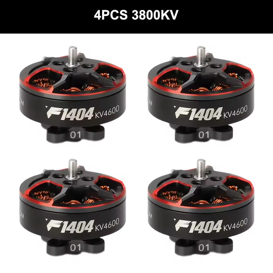 T-Motor F1404 1404 2900 3800 4600KV 3-4S Lipo FPV Brushless Motor 1.5mm Shaft 2.5-4inch Cinewhoop Dutcted RC Racing Drones