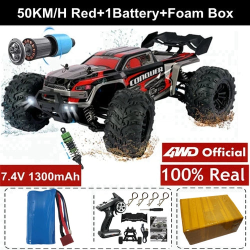 4WD Remote Control Car Off Road 4x4 RC High Speed Truck Super