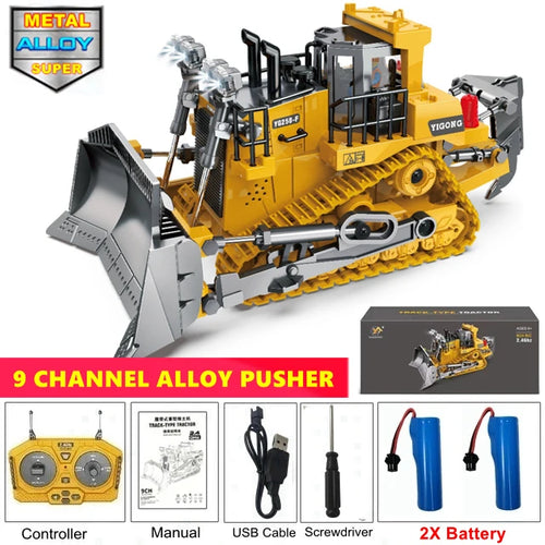 4WD Remote Control Excavator Toy Radio Controlled RC Dump Truck
