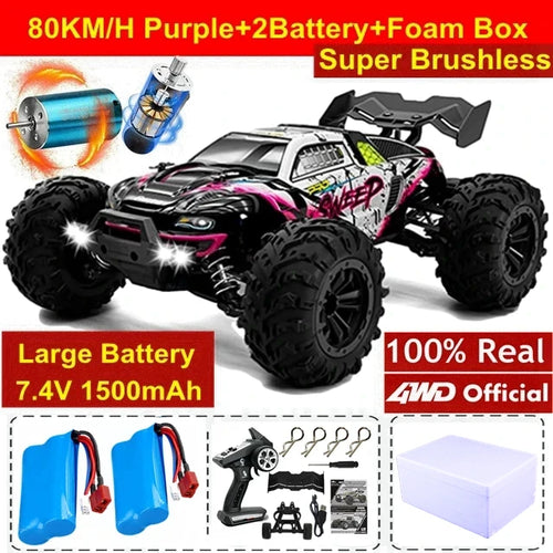 4WD Remote Control Car Off Road 4x4 RC Car High Speed Buggy Truck