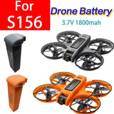 Battery 1 Piece 3.7V 1800mAh Mini Drone For S156 RC Quadcopter Drone Replacement DIY Accessories