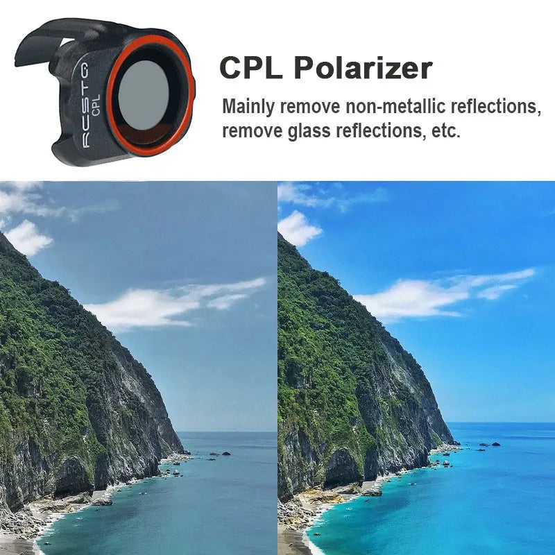 RCSTQ For DJI Mini 2/Mini 2 SE Drone Filter UV CPL ND4 ND8 ND16 ND32