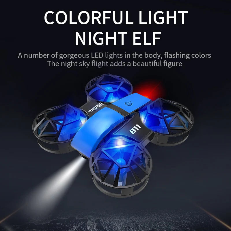 Dowellin D12 Drone Mini Remote Control Aircraft New Children's Toy HD